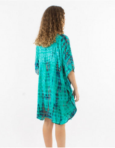 Tie and Dye Oversized Beach Tunic