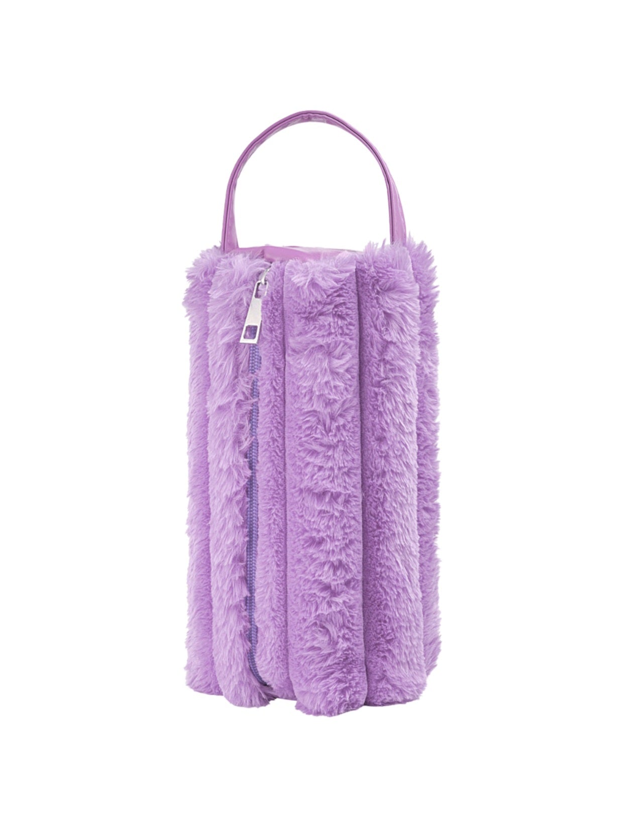 Pink Power Bag – Flauschige Hand- & Kosmetiktasche