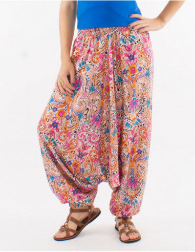 3-in-1 original floral cashmere Saroual