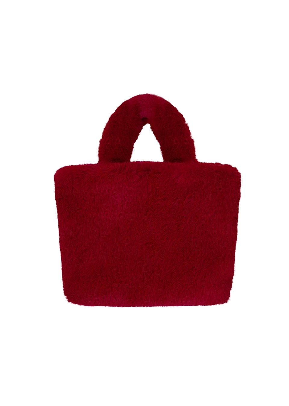 "Flauschige Handtasche 'Berry Bliss' – Burgundy Love"