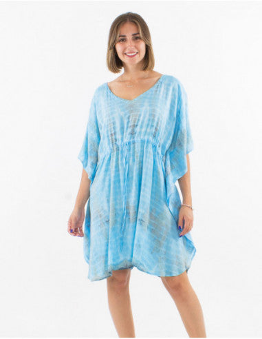 Tie and Dye Oversized Beach Tunic