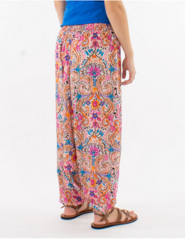 3-in-1 original floral cashmere Saroual