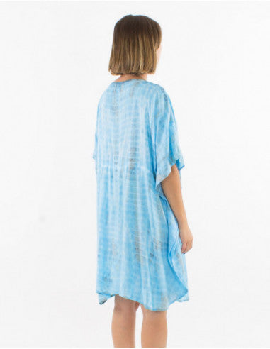Tie and Dye Oversized Beach Tunic